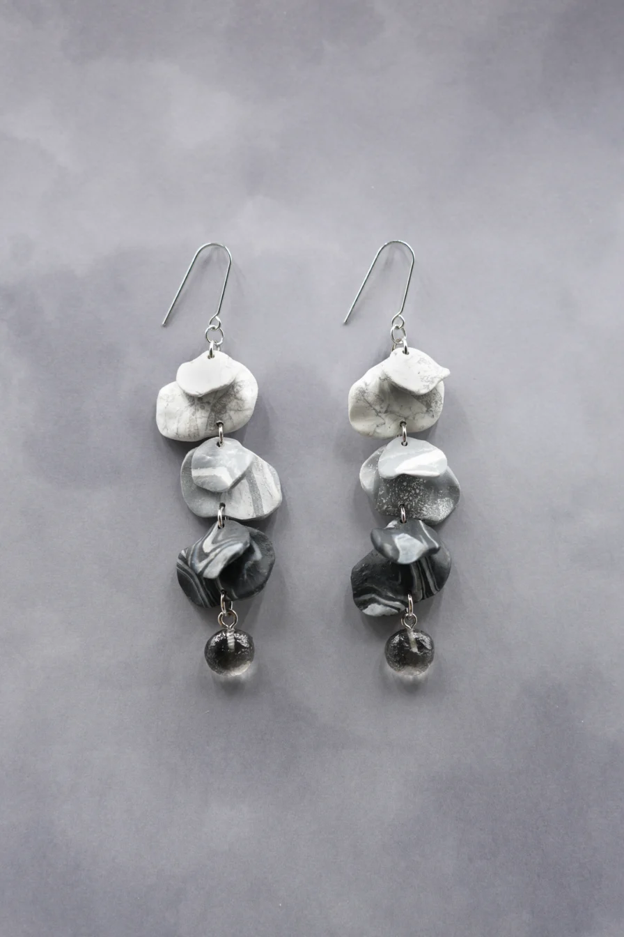 Inner Quest - Rippling Shadow Whispers Earrings