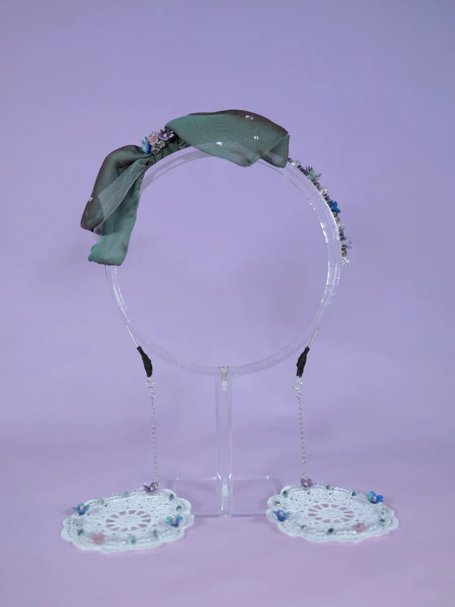 Mysterious Night - Gleaming Garland Headband