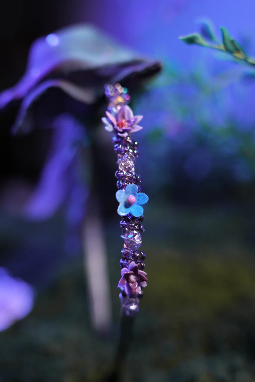 Mysterious Night - Gleaming Garland Headband – Bild 14