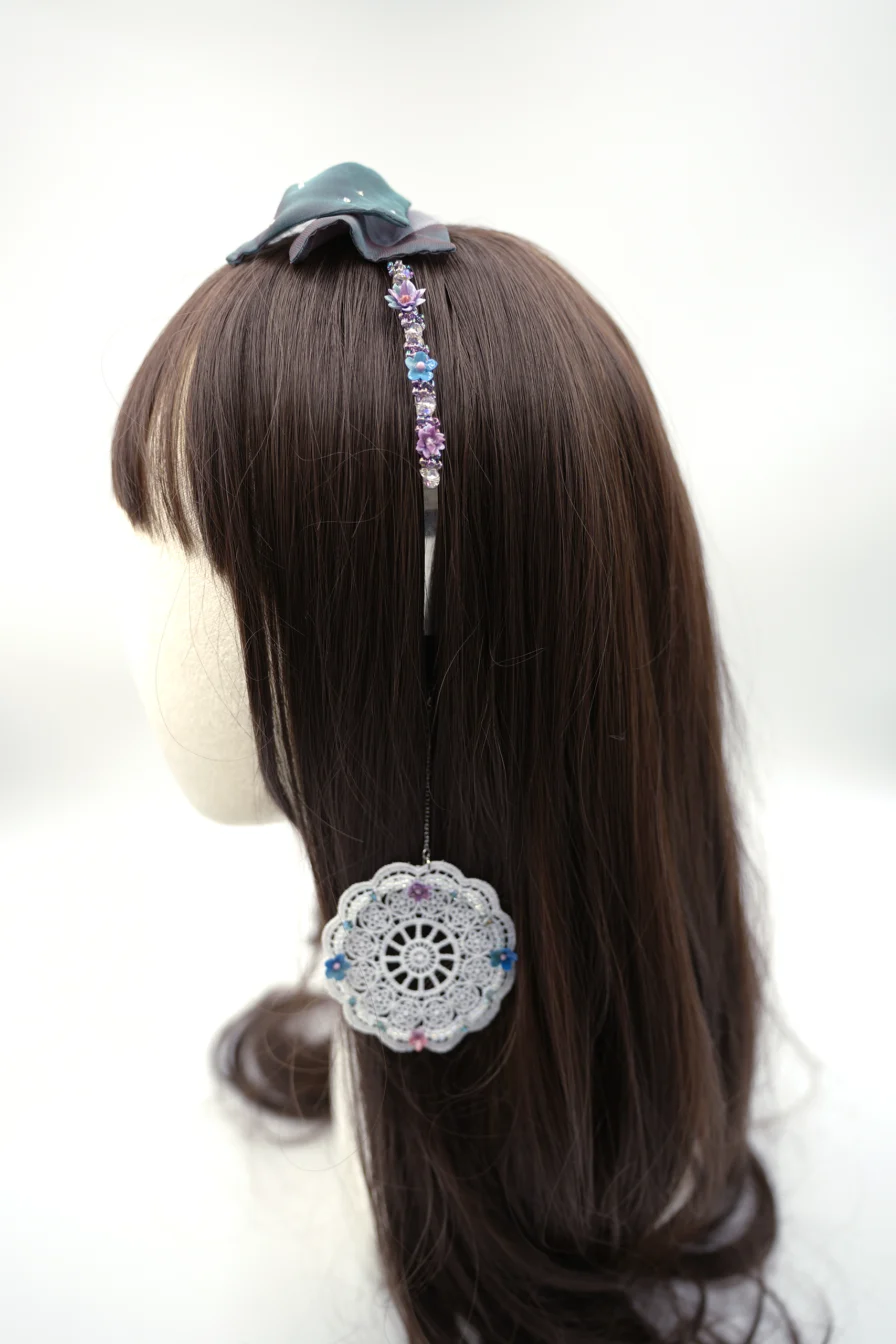 Mysterious Night - Gleaming Garland Headband – Bild 12