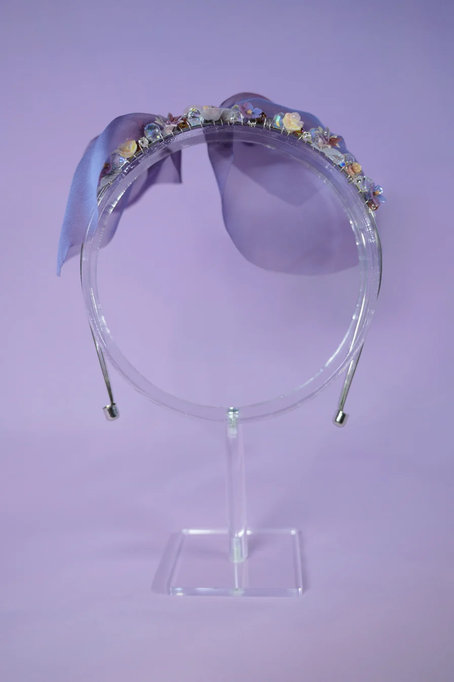 Mysterious Night - Lilac Glimmer Headband